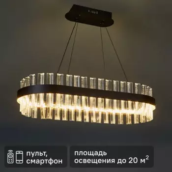 Светодиодная люстра Natali Kovaltseva Нимб 120 Вт с пультом управления регулируемый белый свет