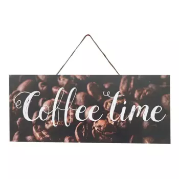 Табличка декоративная Coffee Time 10x25 см