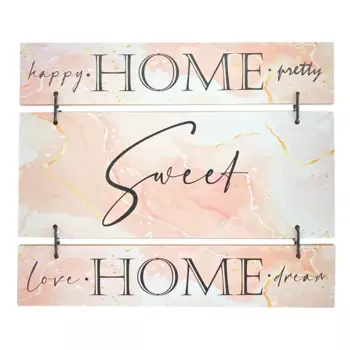 Табличка декоративная Home Sweet Home 21x25 см