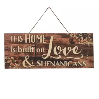 Табличка декоративная This Home Is 10x25 см