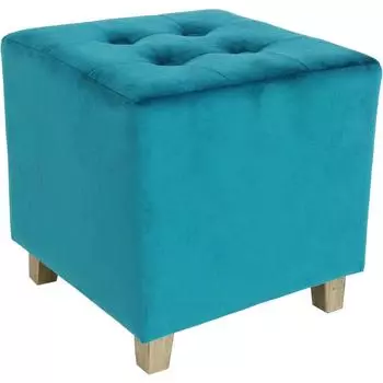 Табурет Atmosphera 35x35 см с обивкой цвет синий