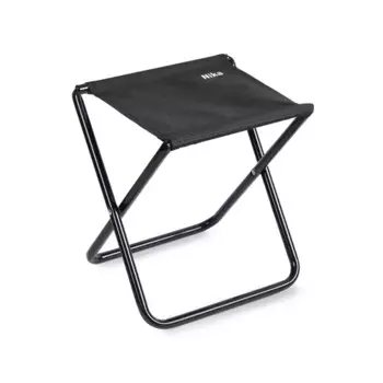 Табурет садовый складной Nika 35x46x4 см металл черный