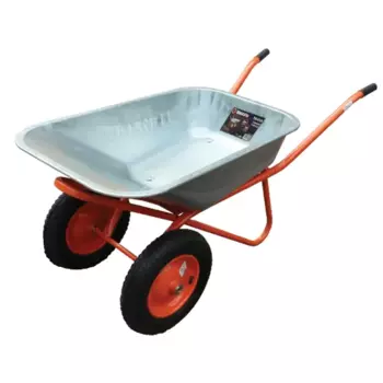 Тачка садовая Вихрь Т-2K/0.9 двухколесная усиленная 200кг/90л