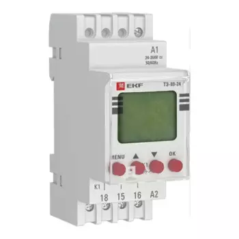 Таймер электронный EKF ТЭ-80 24-230В