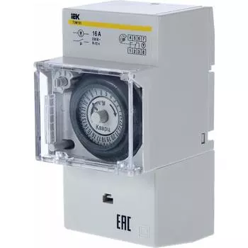 Таймер аналоговый ТЭМ181 на DIN-рейку, 16 А, 230 В