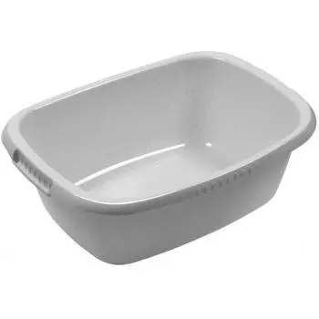 Таз овальный «Водолей» 24 л пластик цвет мрамор