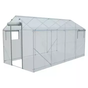 Теплица домик 200x400 см с тентом