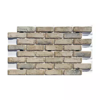 Термопанель Лондон брик 1140x652 мм молочный 0.645 м