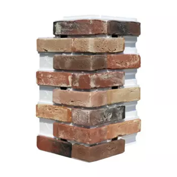 Термопанель Лондон брик 370x652 мм микс 0.645 м