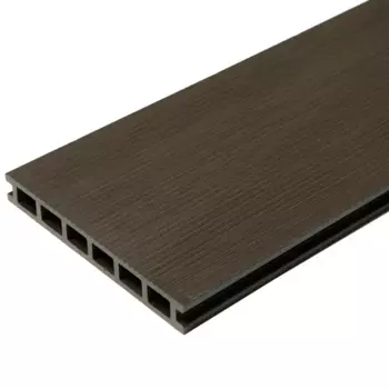 Террасная доска ДПК CM Grand цвет Венге 4000x190x25 мм вельвет 0.57 м