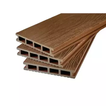 Террасная доска ДПК Groentec цвет Дуб 145x25x3000 мм 0.435 м