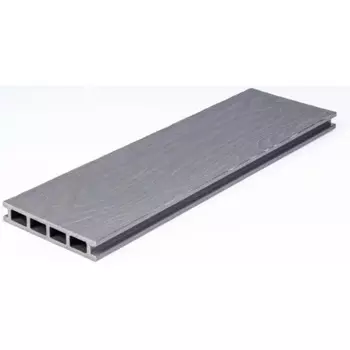 Террасная доска ДПК Groentec цвет Серый 145x25x3000 мм 0.435 м