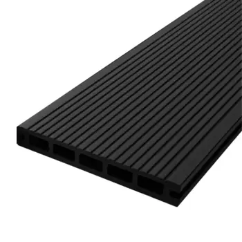 Террасная доска ДПК T-Decks цвет Графит 150x20x4000 мм двусторонняя вельвет/структура древесины 0.6 м