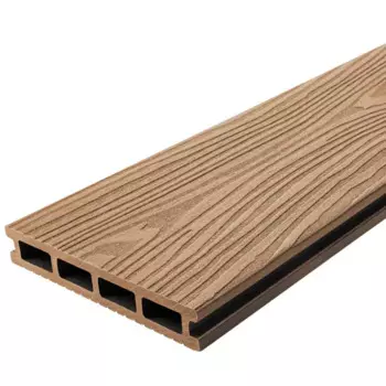 Террасная доска ДПК T-Decks цвет Натуральное дерево 3000x150x25 мм 0.45 м