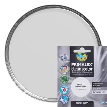 Тестер Primalex Clean&amp;Color 40 мл Белое кружево