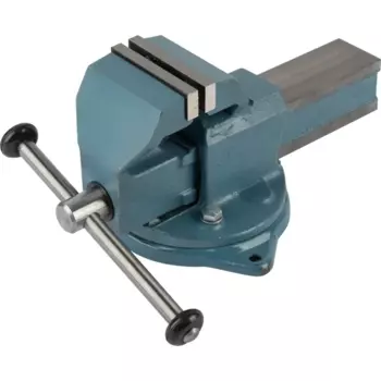 Тиски слесарные поворотные Глазов 129004 100 мм