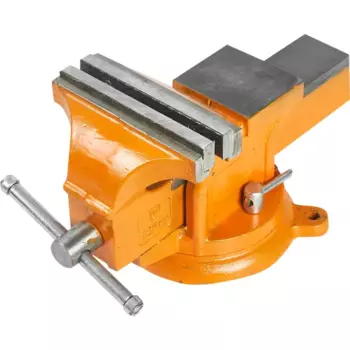 Тиски слесарные стационарные поворотные 125 мм 5.8 кг