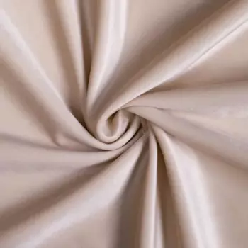 Ткань 1 м/п бархат 300 см цвет жемчужный