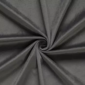 Ткань 1 м/п бархат 300 см цвет светло-серый