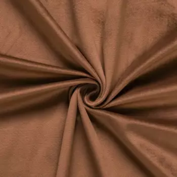 Ткань 1 м/п бархат 300 см цвет кирпичный