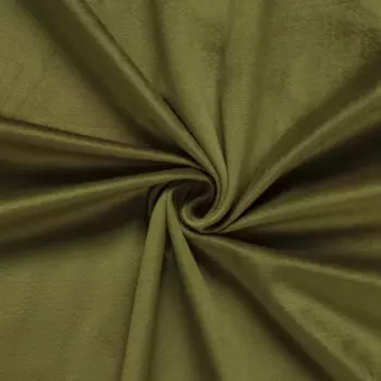 Ткань 1 м/п бархат 300 см цвет светло-оливковый