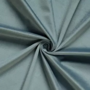 Ткань 1 м/п бархат 300 см цвет морская волна