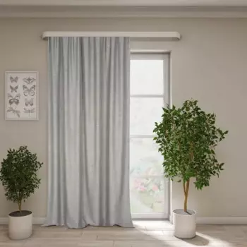 Ткань 1 м/п блэкаут Сим 280 см цвет серый