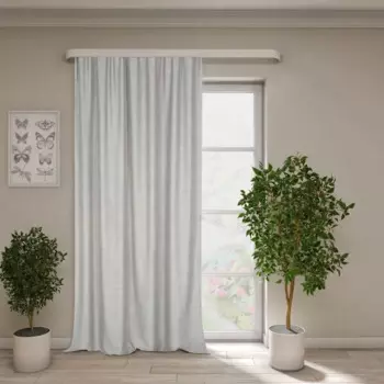 Ткань 1 м/п блэкаут Сим 280 см цвет экрю