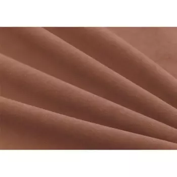 Ткань 1 м/п Lamb нубук 140 см цвет коричневый