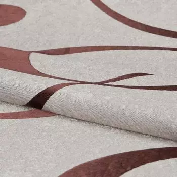 Ткань «Абстракция» 1 п/м 280 см блэкаут цвет бежевый