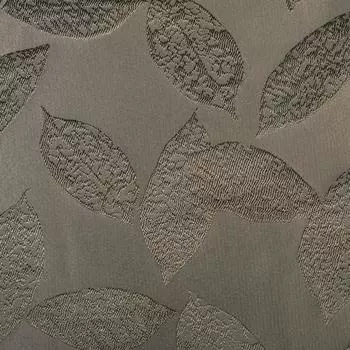Ткань «Листья» ширина 280 см цвет коричневый