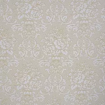 Ткань жаккард «Венера» 280 см цвет молочный