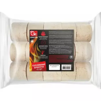 Топливные брикеты Grifon Береза 15 шт.