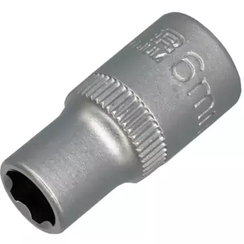 Торцевая головка шестигранная Dexter HT205113 1/4 дюйма 6 мм