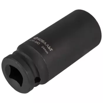 Торцевая головка ударная шестигранная Кобальт 642-340 1/2 дюймов 24 мм