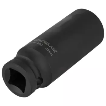 Торцевая головка ударная шестигранная Кобальт 642-326 1/2 дюймов 21 мм