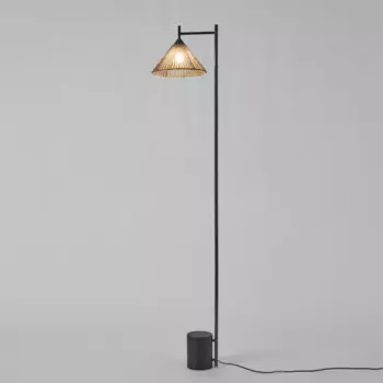 Торшер Freya Fils цвет черный