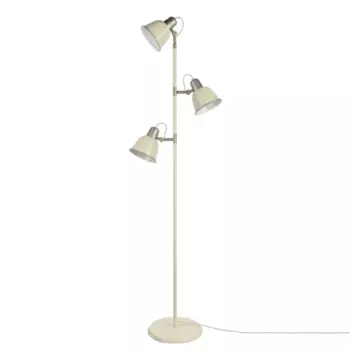Торшер Inspire Milky E27x3 металл, цвет кремовый