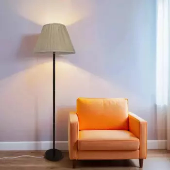 Торшер Россвет Фаворит КC30085/1F цвет коричнево-золотой