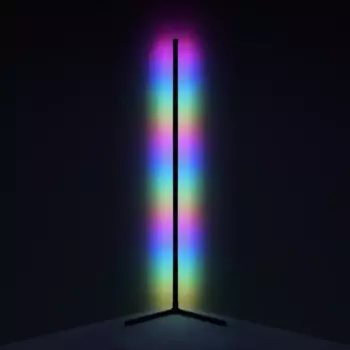 Торшер светодиодный Gauss Atmosphere, изменяемый свет, RGB, 156 см, цвет черный