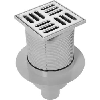 Трап для душа Alca Plast 105x105 мм прямой