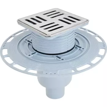 Трап для душа Ани Пласт комбинированный затвор 120x120 мм пластик THZ5714M