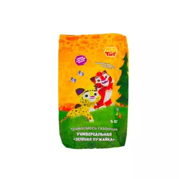 Травосмесь Агросидстрейд Зеленая лужайка Лео и Тиг 5 кг