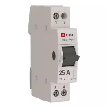 Трехпозиционный переключатель EKF Proxima 1P 25 А