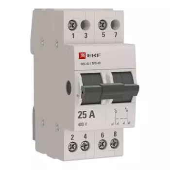 Трехпозиционный переключатель EKF Proxima 2P 25 А