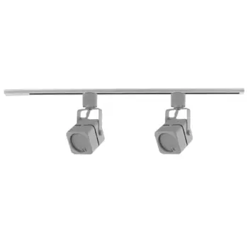 Трековая система освещения Apeyron однофазная накладная прямая под лампу GU10 1 м цвет белый