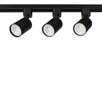 Трековая система освещения Osram однофазный накладная 1 м светодиодная цвет черный нейтральный белый свет