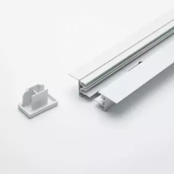 Трековый шинопровод встраиваемый однофазный Feron CAB1004 1 м цвет белый