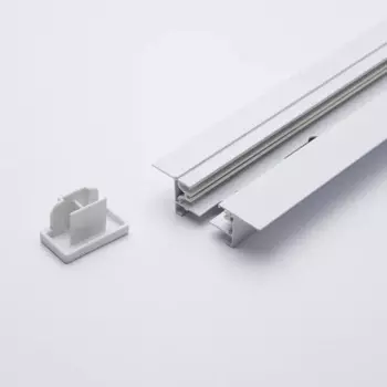 Трековый шинопровод встраиваемый однофазный Feron CAB1004 2 м цвет белый