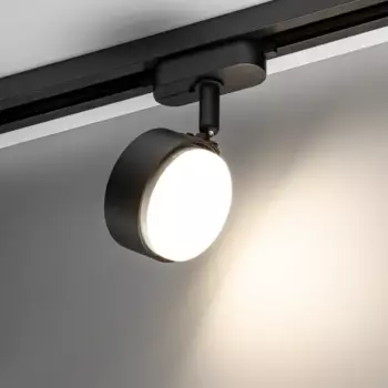 Трековый светильник спот поворотный Ritter Artline 83x30мм под лампу GX53 до 4м металл цвет чёрный
